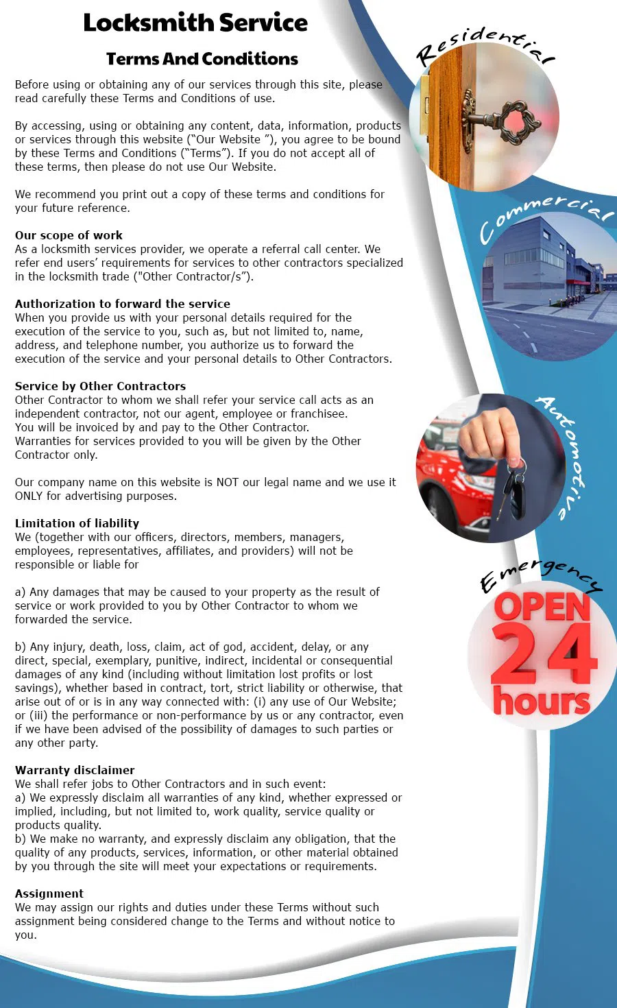 Locksmith Of Boston Boston, MA 617-322-5167 - terms-ls